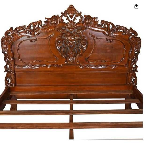 NOWE Łóżko lite drewno mahoniowe   stylowe ,160 i 180 x 200cm