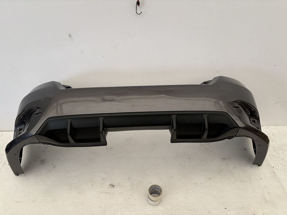 Honda Civic X 10 sedan 15-19 zderzak tył tylny spoiler dokładka tylna