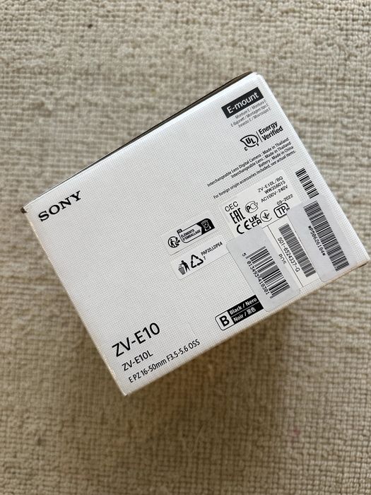 Sony ZV-E10 como nova 919 disparos