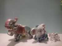Stara porcelana słoniki