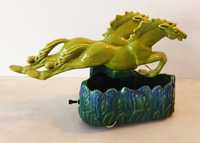 Candeeiro cavalo cerâmica anos 50 Lane & Co Ceramics