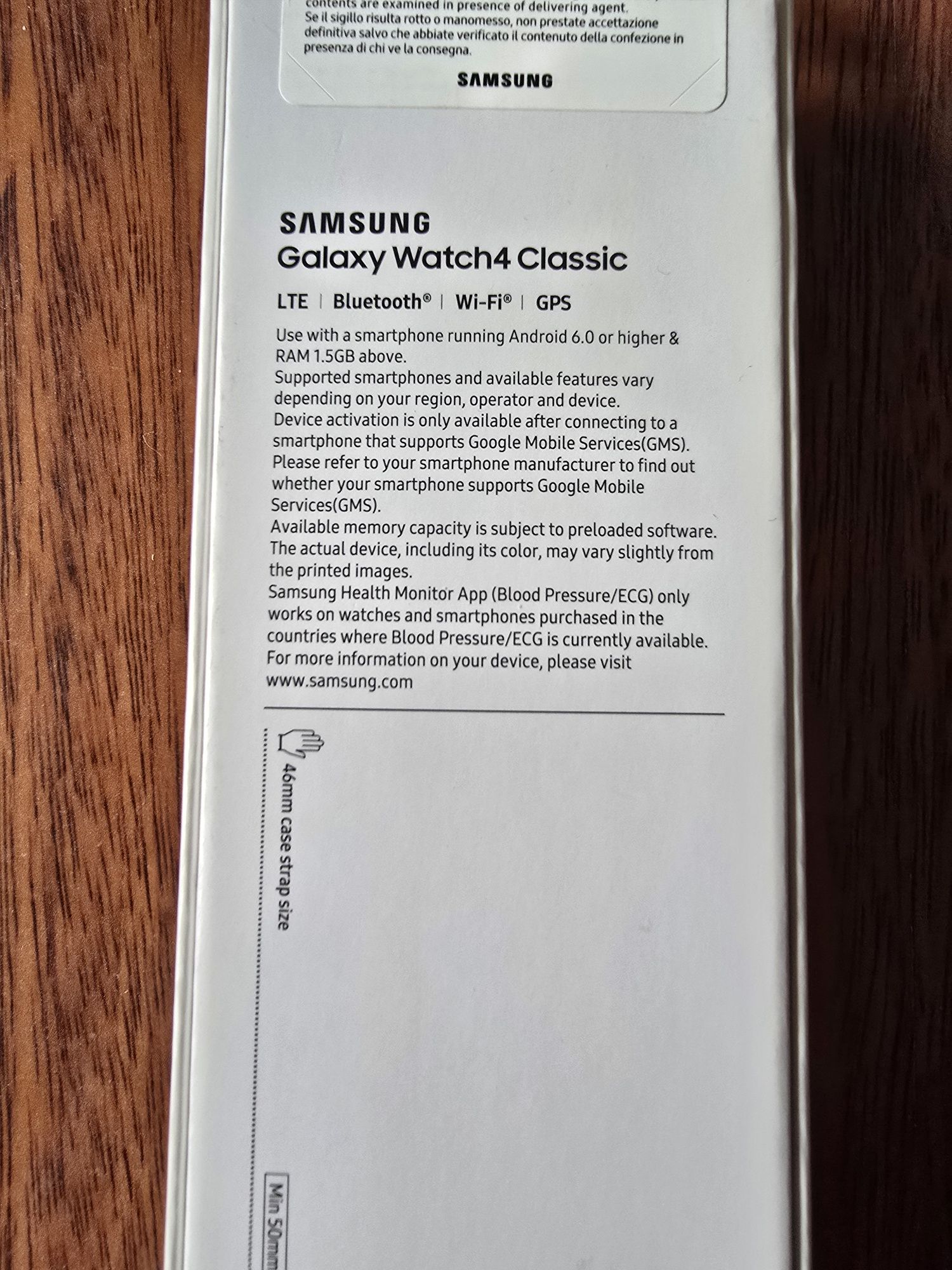 Samsung Galaxy Watch 4 Classic LTE + 6 pasków