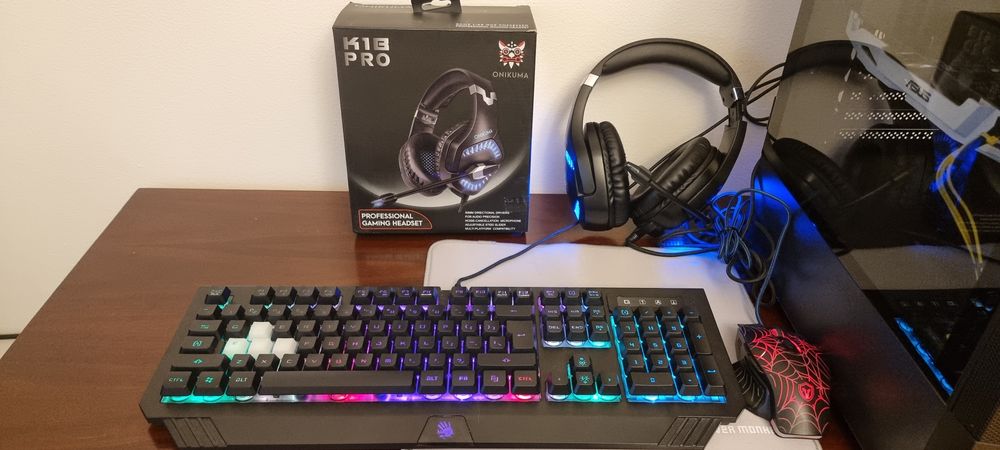 Komputer gamingowy budżetowy cały zestaw gamingowy uciągnie mocne gry