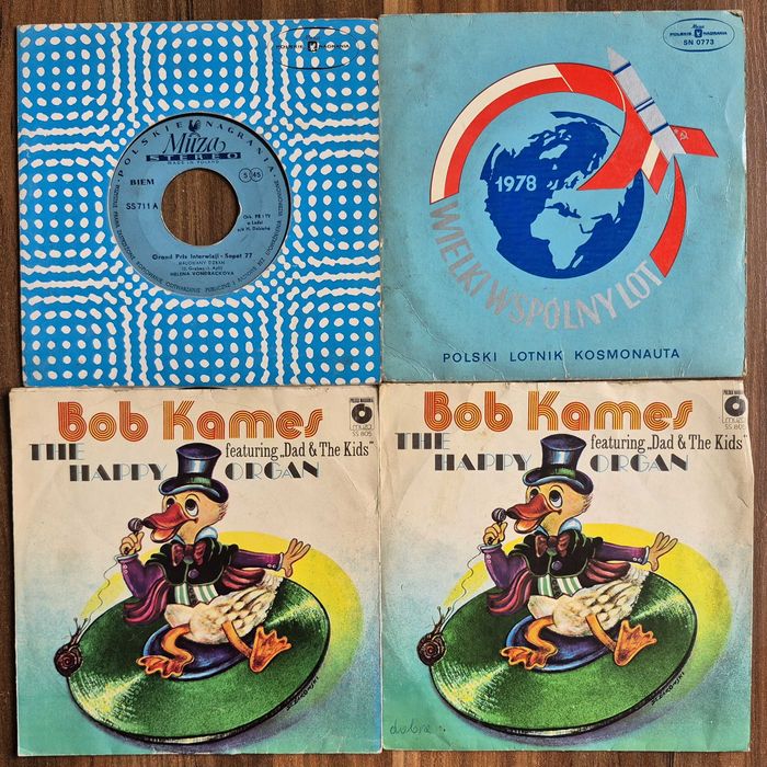 Płyty winylowe single, 23 szt., Muza, Pronit, Tonpress, po 2 zł gratis