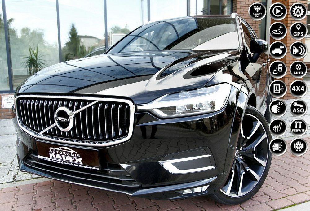 Volvo XC 60 INSCRIPTION|FuLLLed|Navi|Kamera|Skóry|4x4|2x Parktronic| Serwis|GWAR.