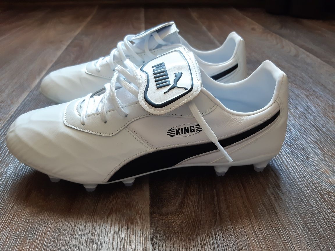 Puma King Top FG, оригінальні нові шкіряні  профі бутси 44,5(29см)