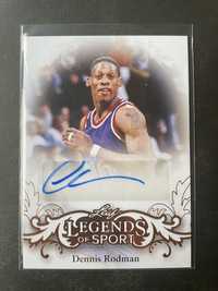 Dennis Rodman - karta NBA z autografem. Legends of Sport