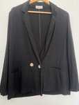 Blazer fluido com linho