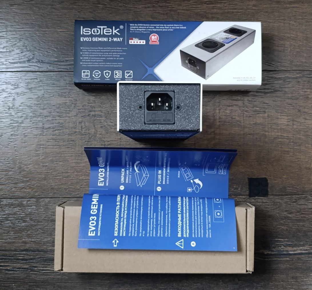 Фільтр живлення Isotek EVO3 Gemini