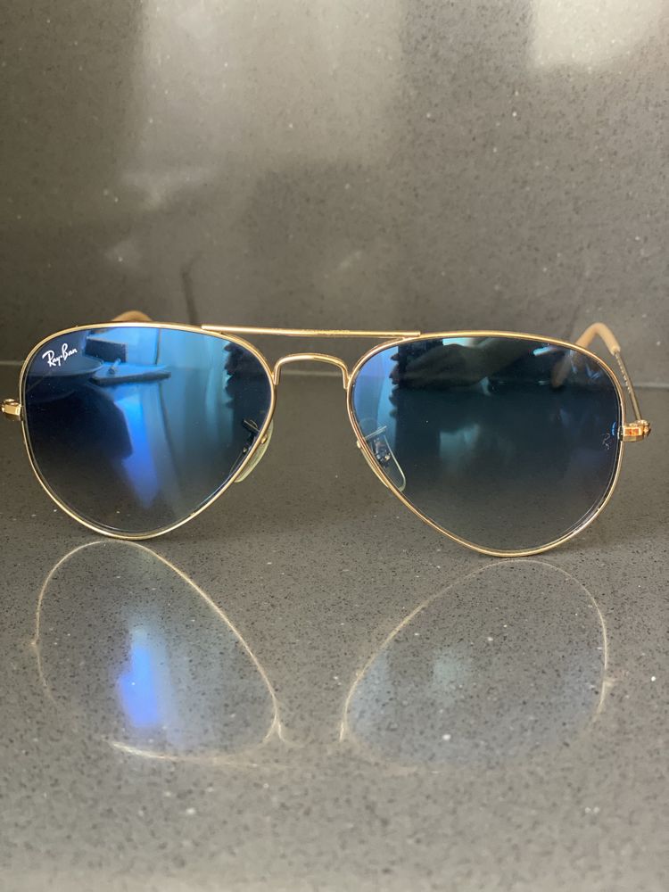 RAY-BAN AVIATOR - lentes azuis