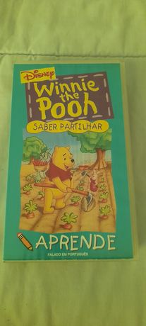 Cassete vhs Winnie the Pooh