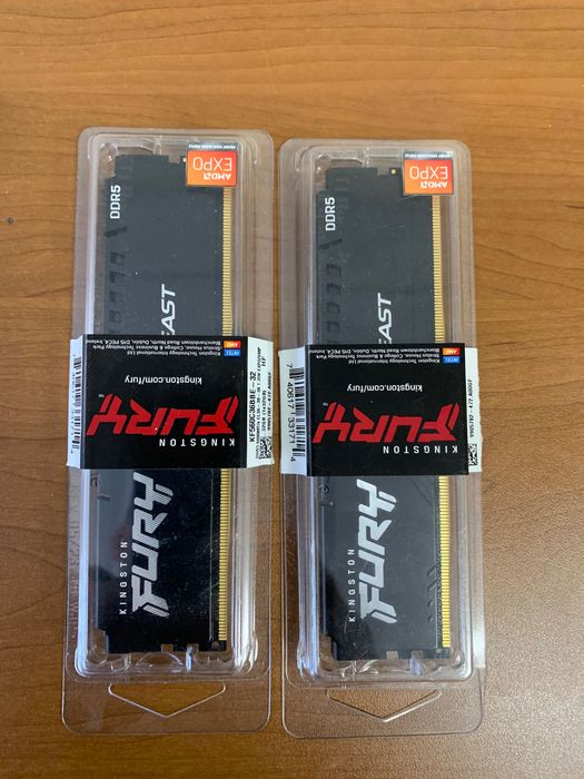 RAM Kingston FURY Beast DDR5 32GB 6000MT/s CL36 KF560C36BBE-32