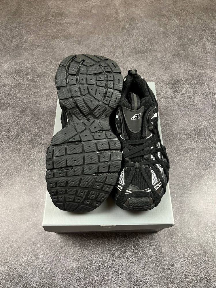 БЕЗ ПРЕДОПЛАТИ‼️Кросівки Balenciaga 3XL Extreme Lace Black White, 3xl.