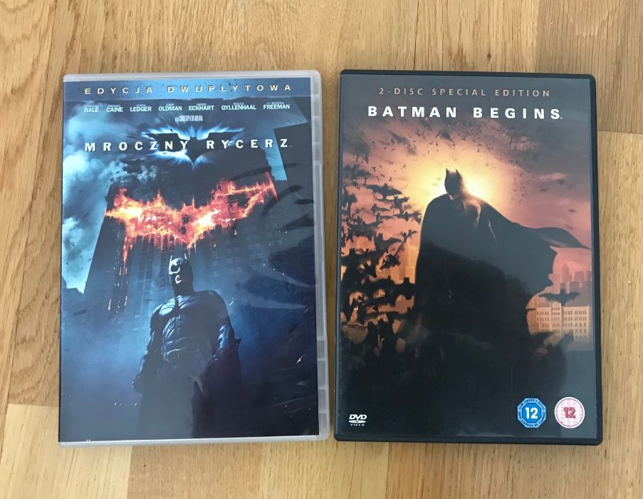 Mroczny rycerz + Batman begins DVD