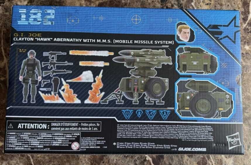 Gijoe Classified #182 Clayton Hawk Abbernathy with MMS (Novo Selado)