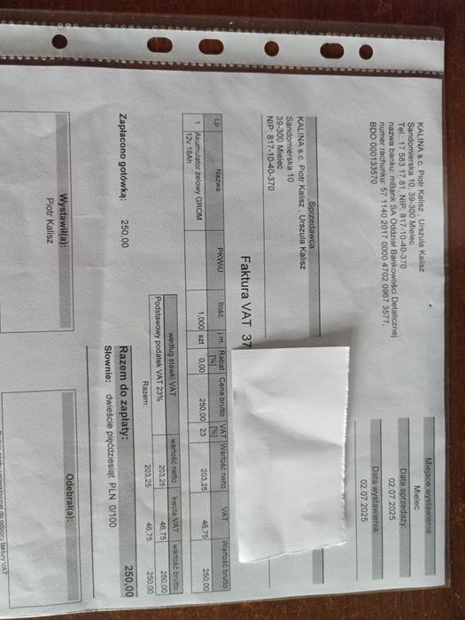 akumulator do kosiarki traktorek