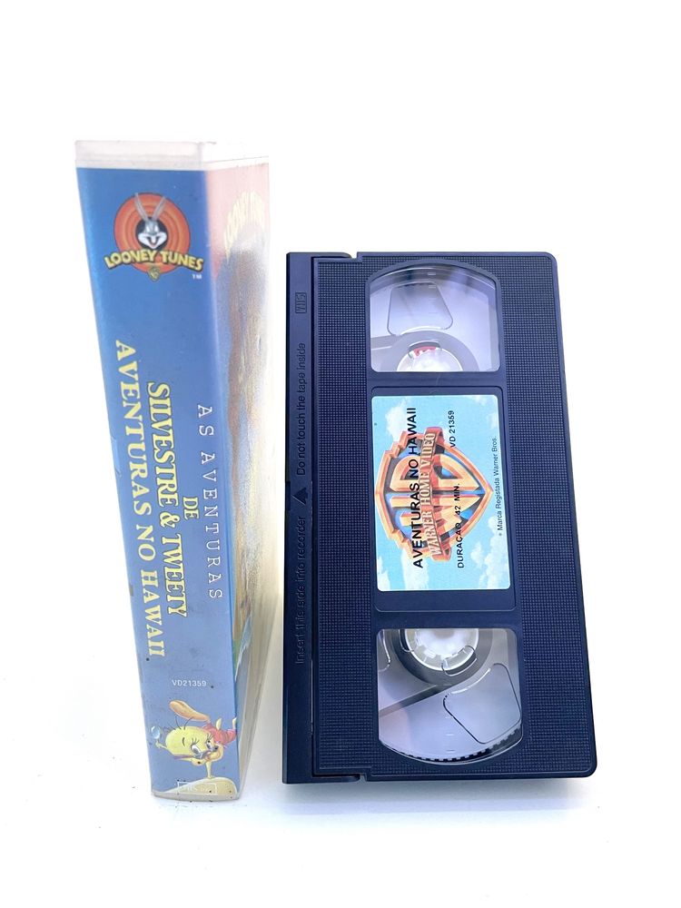 VHS - Looney Tunes - As Aventuras de Silvestre e Tweety