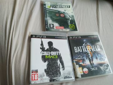 PlayStation3 gry cal od duty nedforspeed