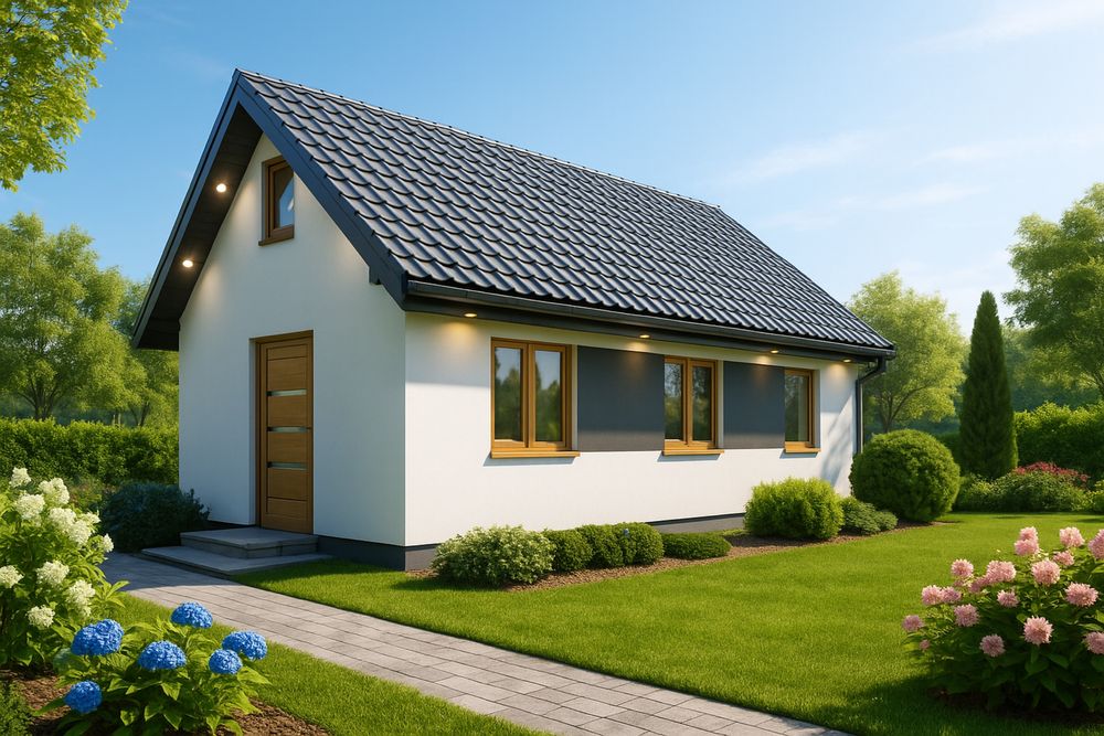 Dom do 70m Na zgloszenie 52m2 pow. uzytkowej - Domy Feniks Budowa