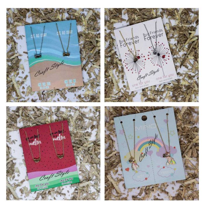 2 Colares/Fios Melhores Amigas Senhora/Mulher (4 Modelos) | NOVOS