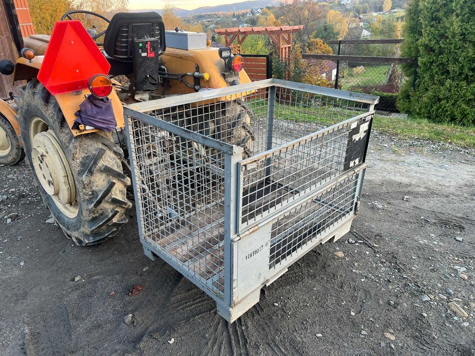 Skrzynia transportowa ładunkowa do ciągnika paczka skrzynka SOLIDNA