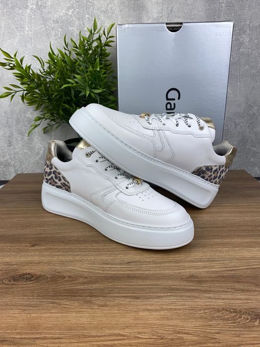 Buty damskie Gabor r. 40,5 – eleganckie sneakersy z motywem panterki