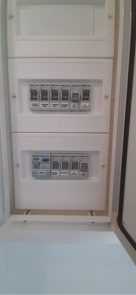 Eletricista trabalhos