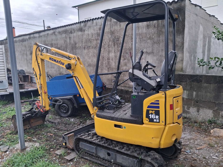Mini Giratória  Mini Escavadora komatsu PC16R-3HS