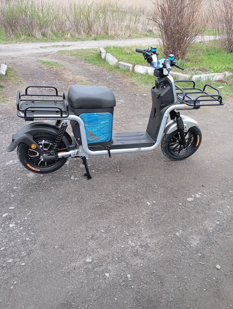 Електроскутер Электровеллосипед Crosser Max PRO New 2025 800W 72V 20Ah