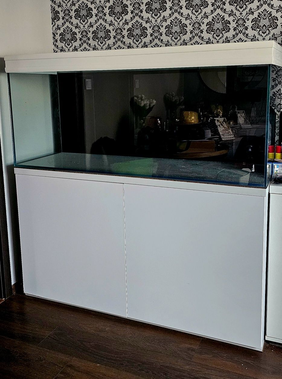 Akwarium/terarium 450l + szafka na stelażu metalowym