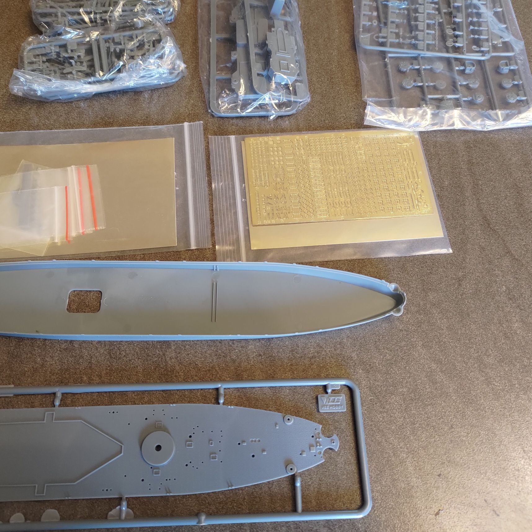 Model do sklejania USS Missouri 1:700