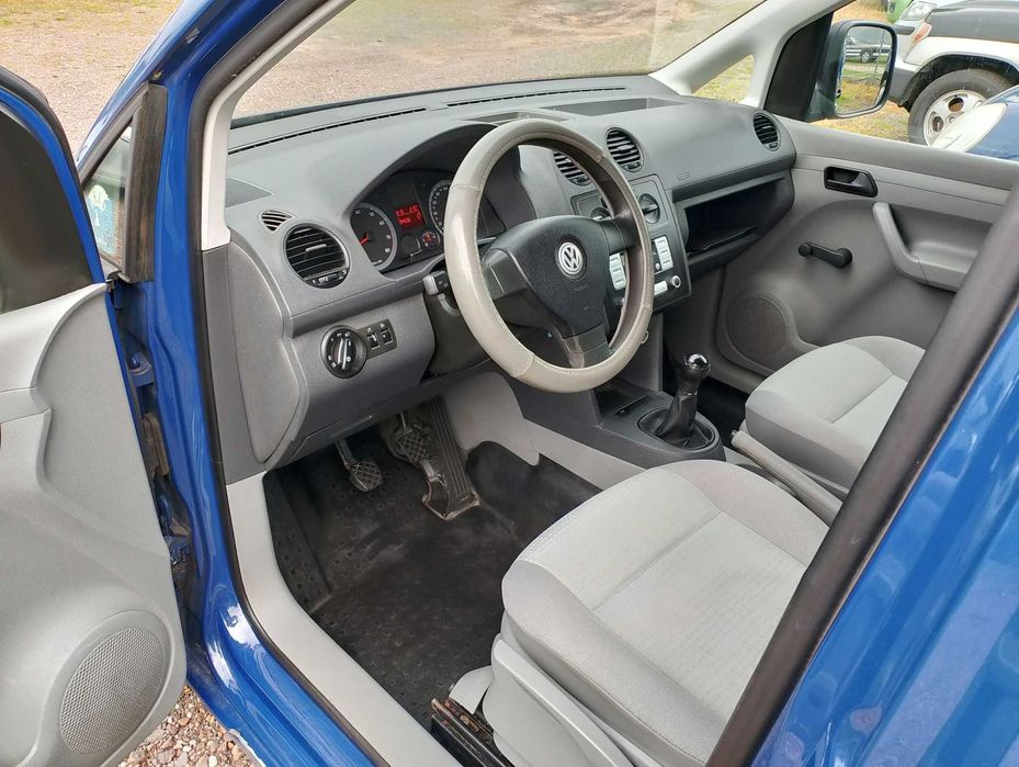 VW Caddy 1.4 MPI benzyna 80KM 5-osobowy b. zadbany Jedyny właściciel