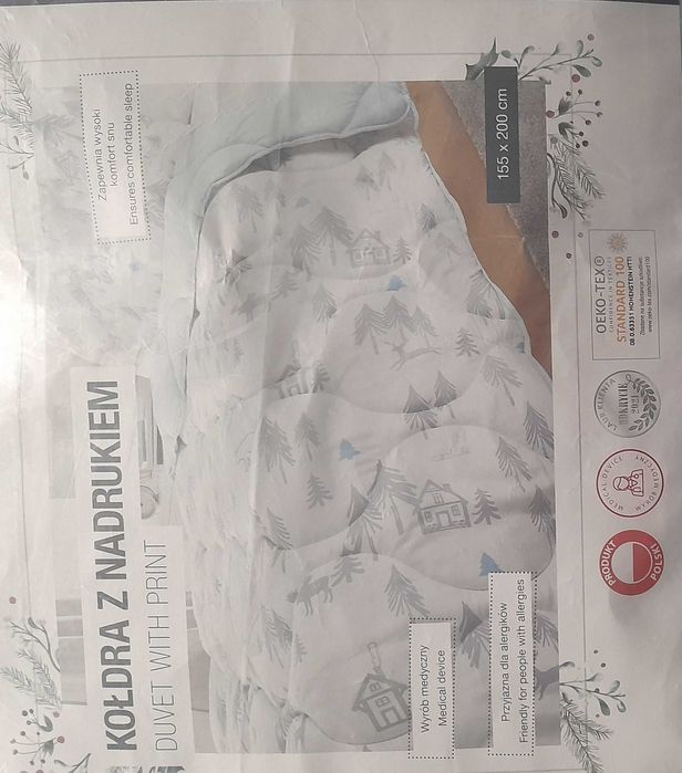 Kołdra nowa 155x200