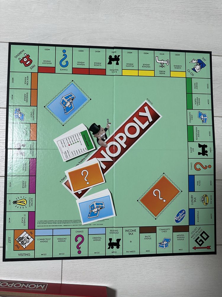 Monopoly (eng) Hasbro, Настільна Монополія Hasbro (англійська)