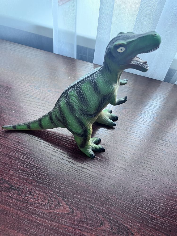 Гумова іграшка динозавр / Резиновая игрушка динозавр