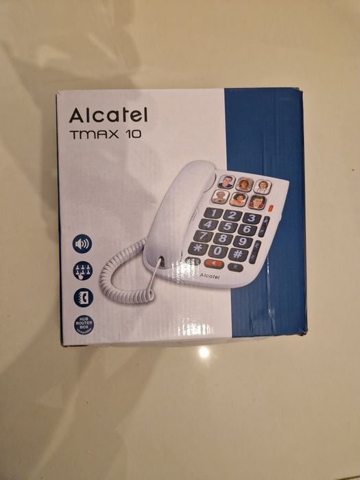 Telefon przewodowy dla SENIORÓW