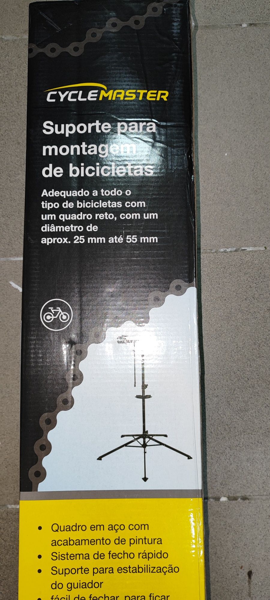Suporte manutenção bicicleta