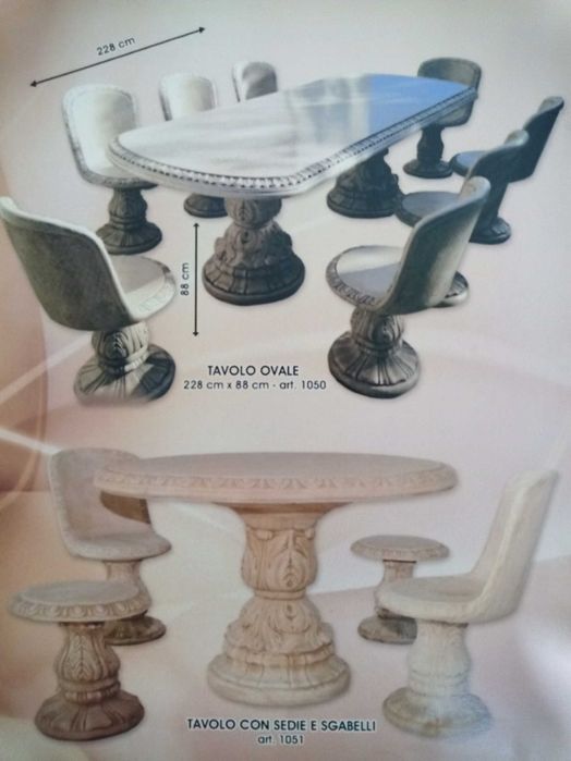 Meble do ogrodu stoły krzesła