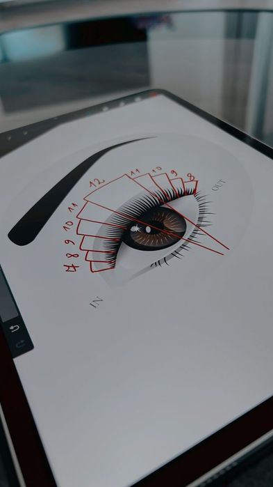 Обучение наращивание ресниц.