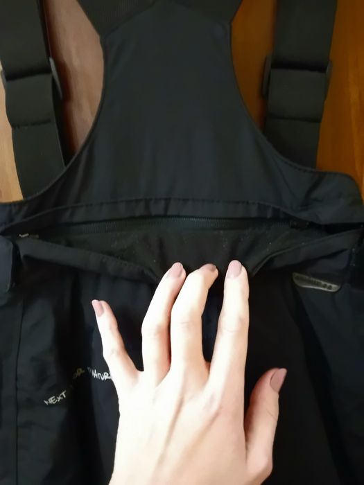 Kombinezon zimowy 116 roboczy + spodnie narciarskie 116-122