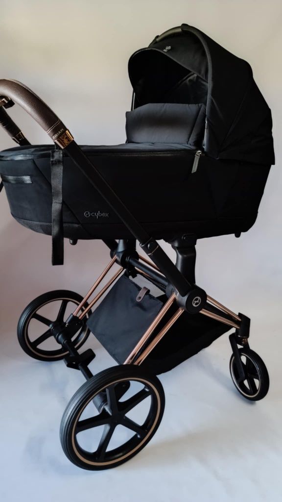 Cybex priam rose gold wózek z gondolą deep black