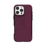 Etui UAG Civilian Magsafe na iPhone 16 Pro Max - czerwone