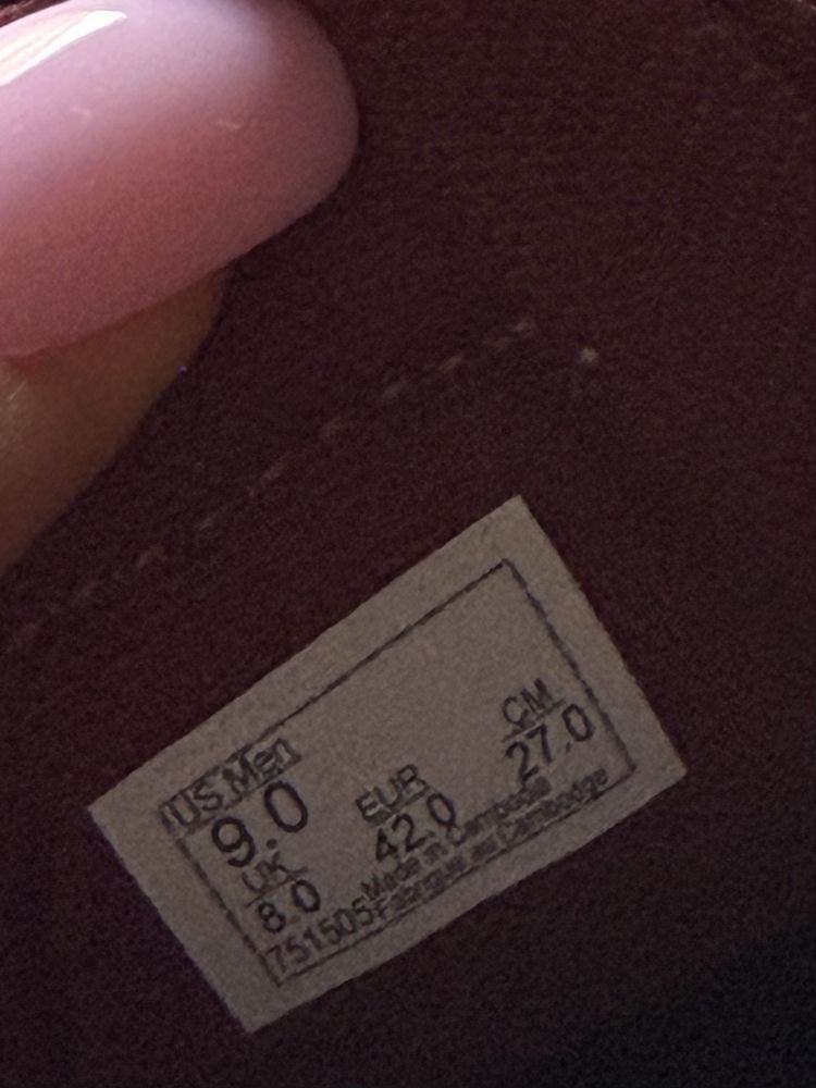 Vans кеды оригинал 42 размер кроссовки ванс