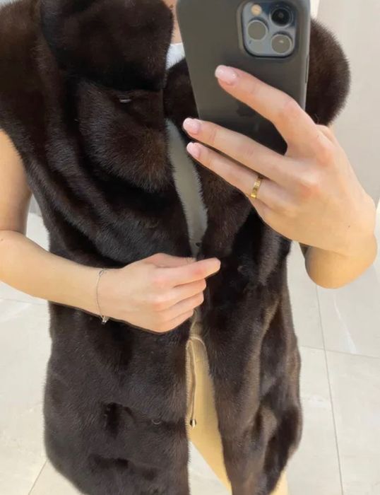Норковая жилетка. Киев. Шуба норка люкс