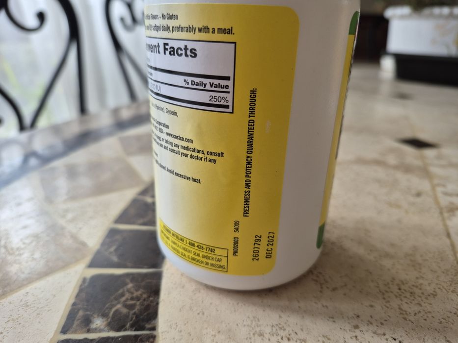 Вітамін D3 50mg  600шт.США оригінал