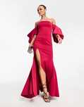 Asos Design 44 Xxl Sukienka Maxi Pink Premium J28207