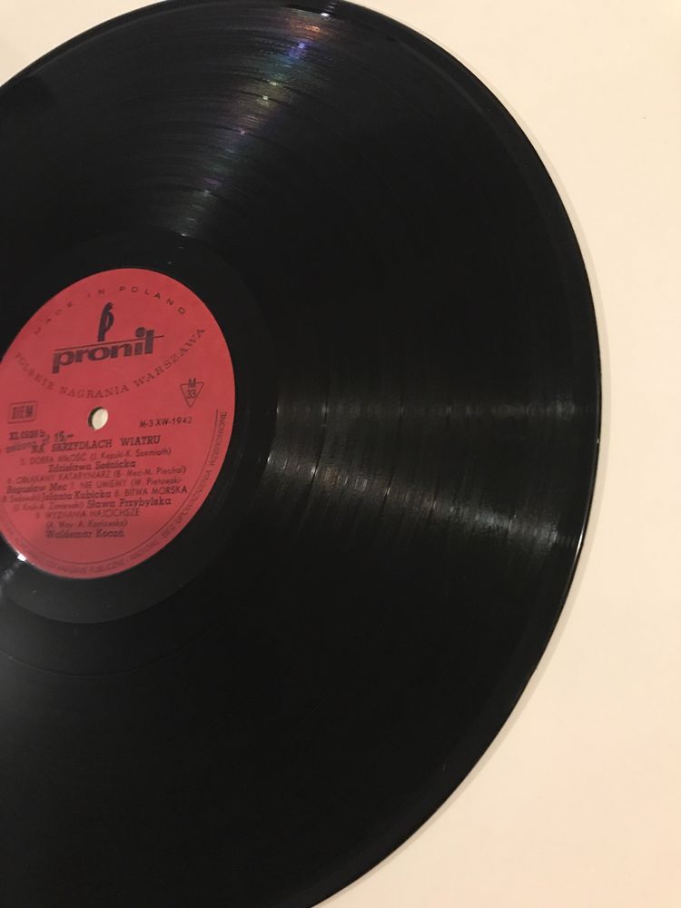 winyl na skrzydłach wiatru vinyl płyta winylowa zespoly i skaldowie