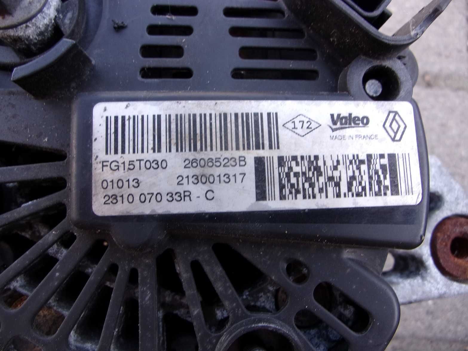 Alternator Renault clio IV megane II 1.2 1.4tce 1.5dci 1.6dci mercedes