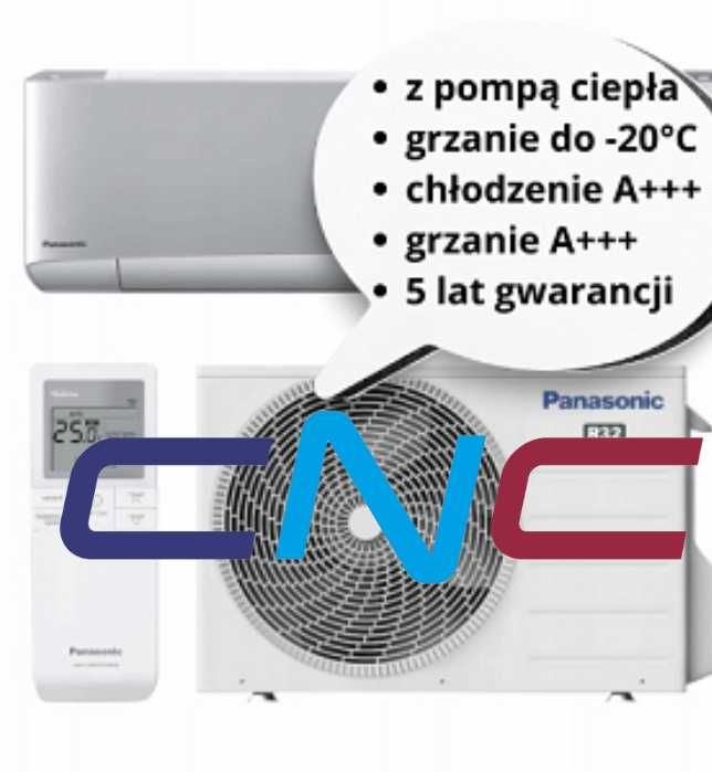 Klimatyzacja Panasonic Etherea 6kW z montażem chłodzi grzeje Promocja