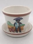 Mini vaso antigo fábrica Aleluia